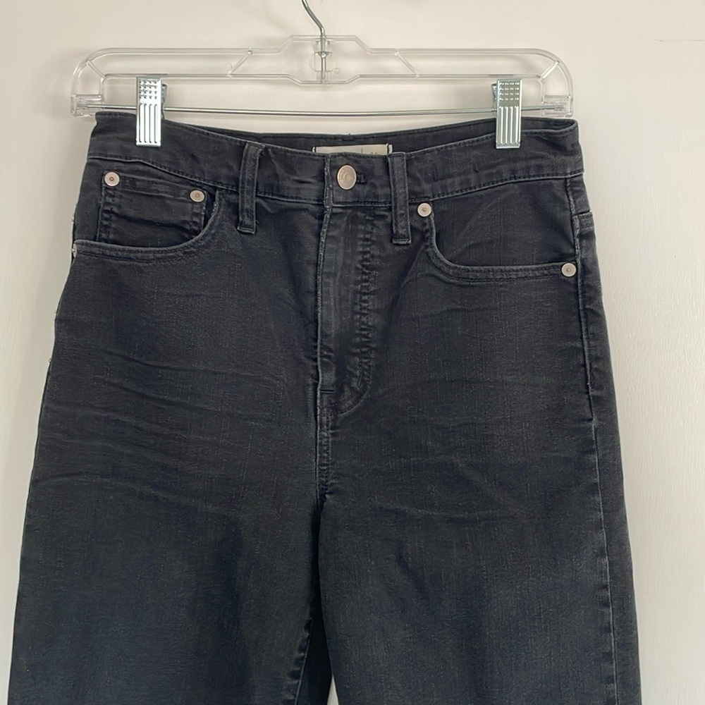 Madewell Slim Wide-Leg Crop Jeans